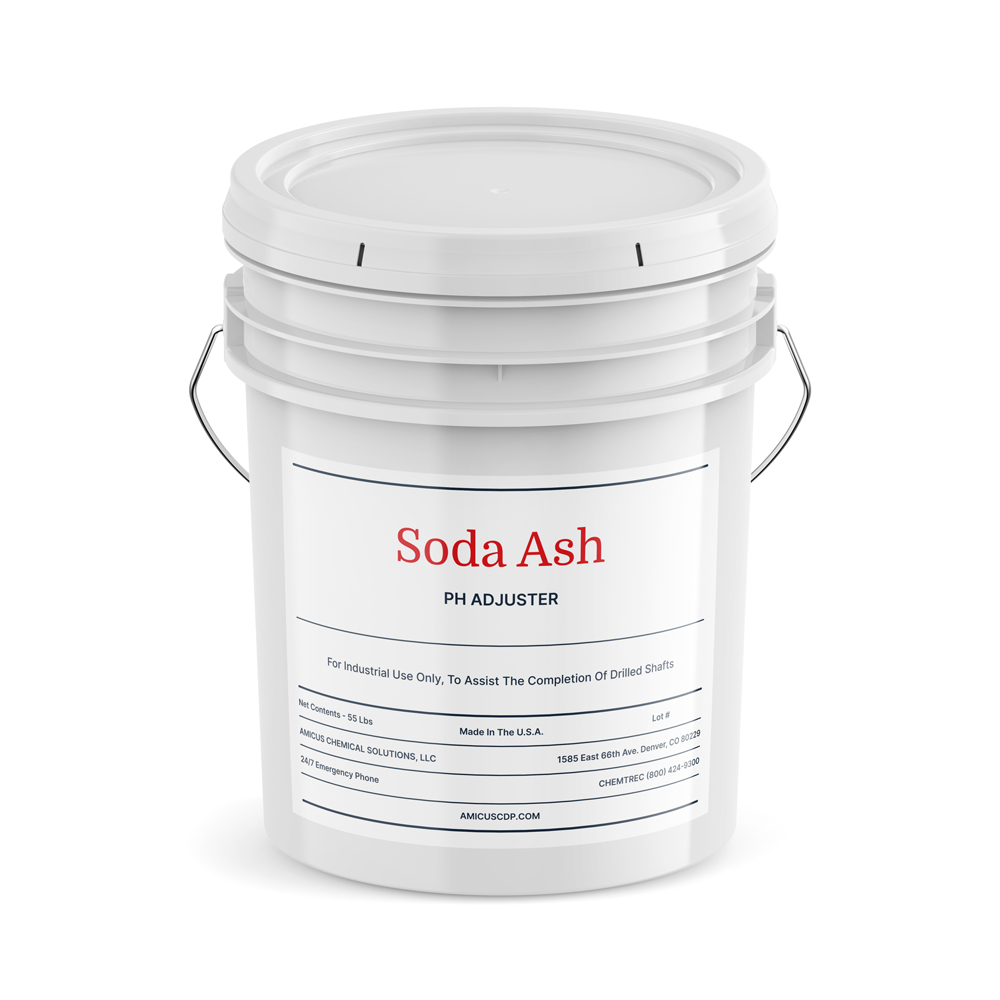 Soda Ash for Construction Drilled Shaft